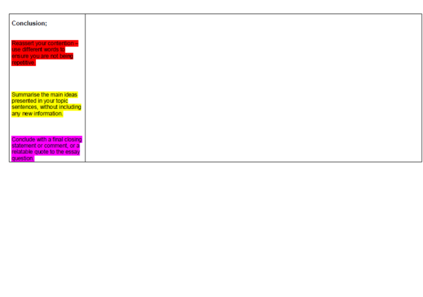 Text response essay planner - Image 2