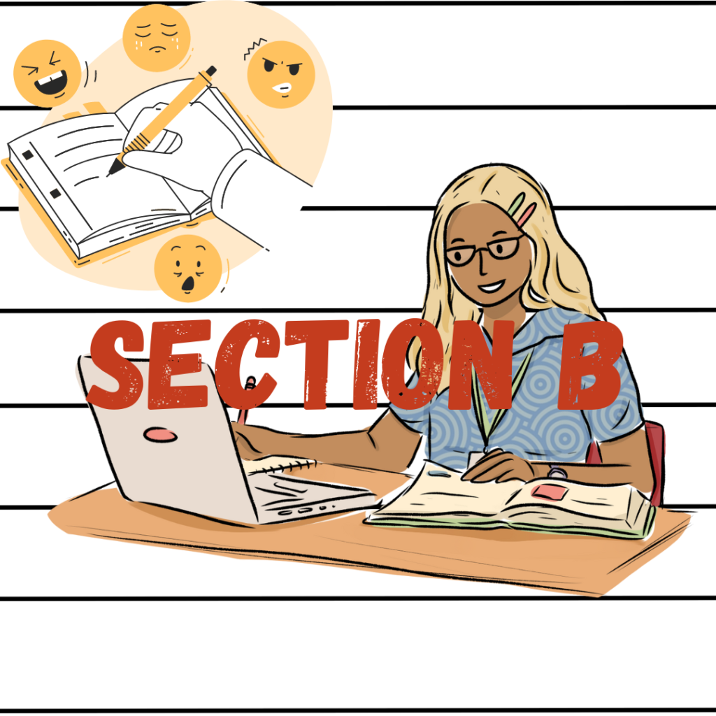 section b vce english exam